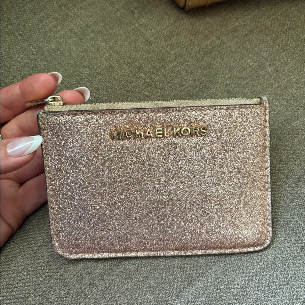 Michael Kors Rose Gold Wallet